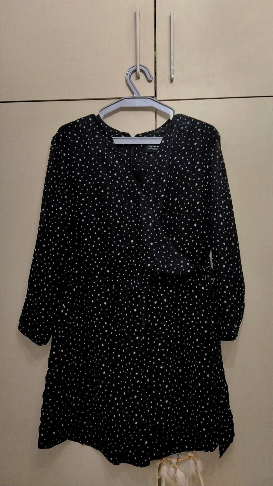 Combi short noir avec des étoiles 