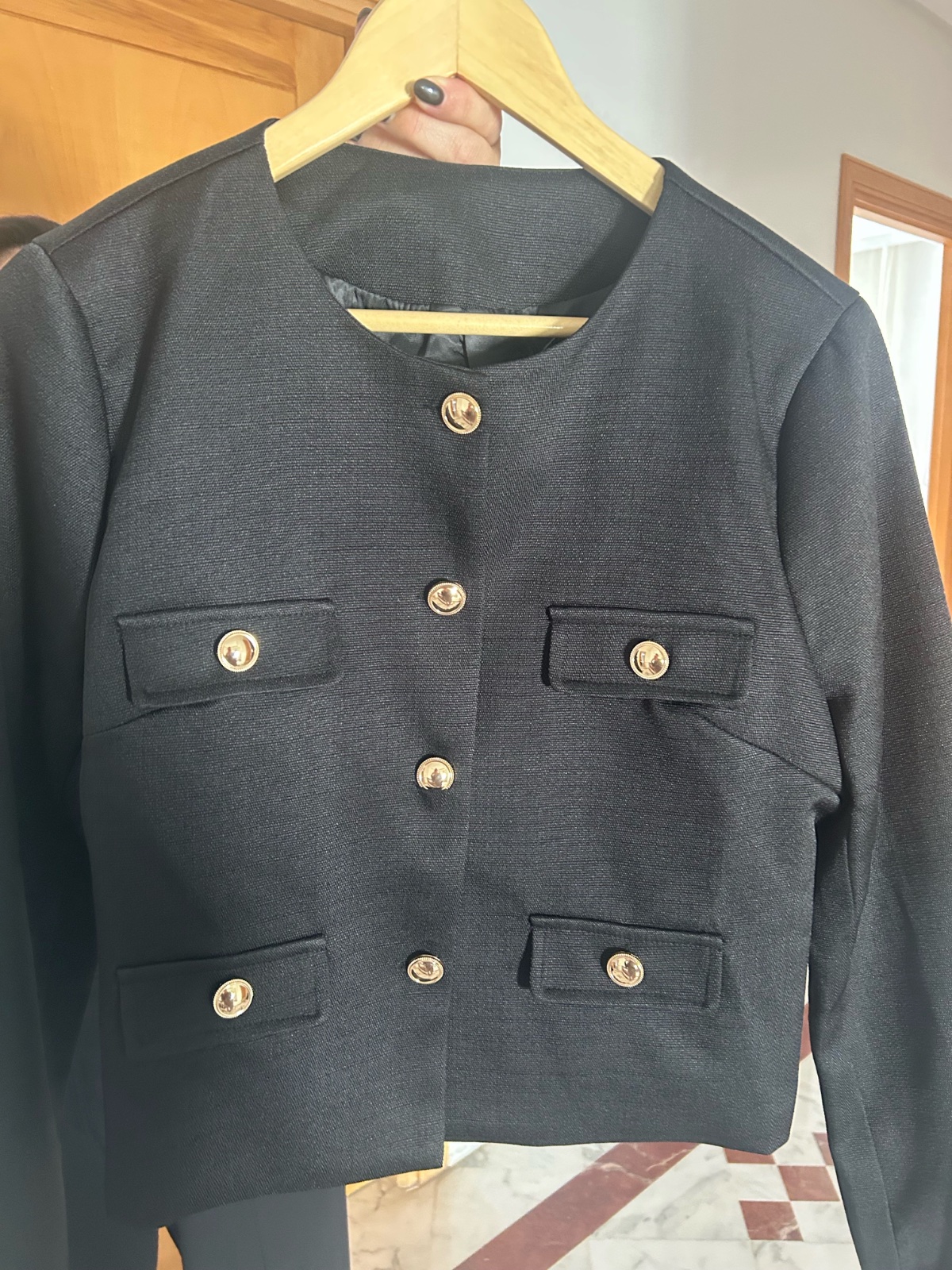 Cardigan noir 
