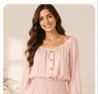 Chemise rose 