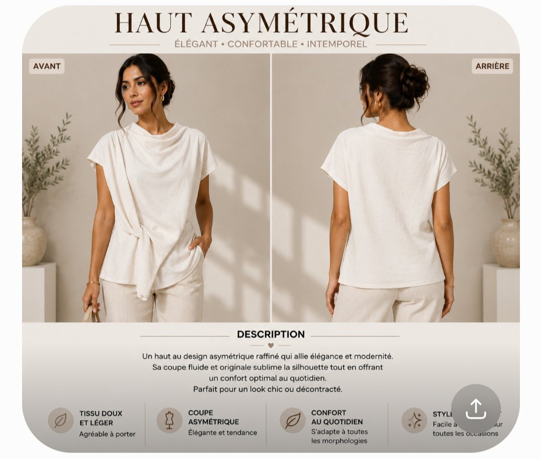 Chemise beige taille M