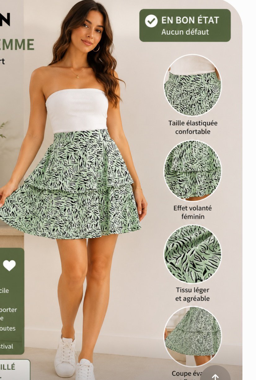 Jupe verte 