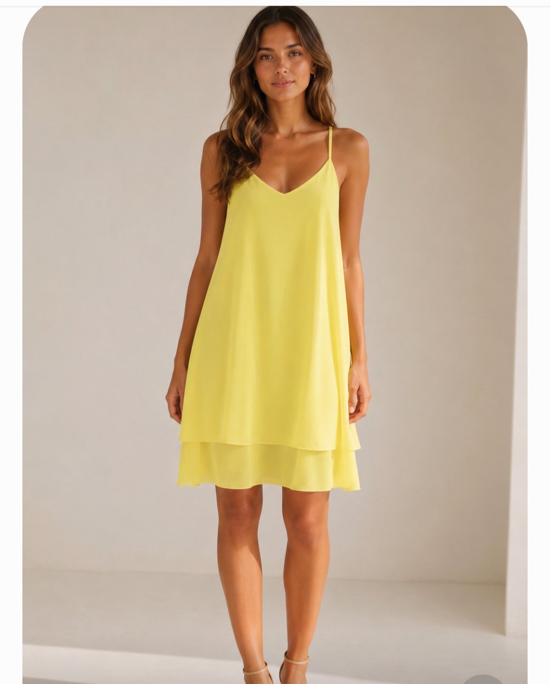 Robe jaune taille M