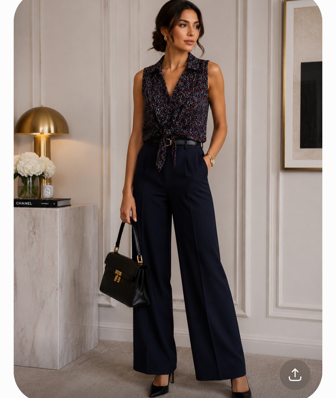 Chemise Fleurie taille M