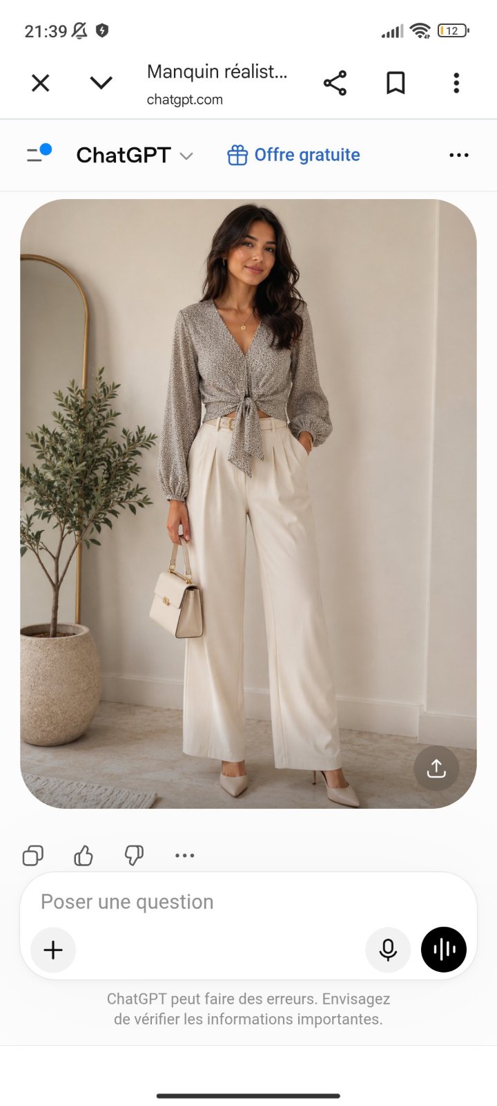 Chemise tigré 