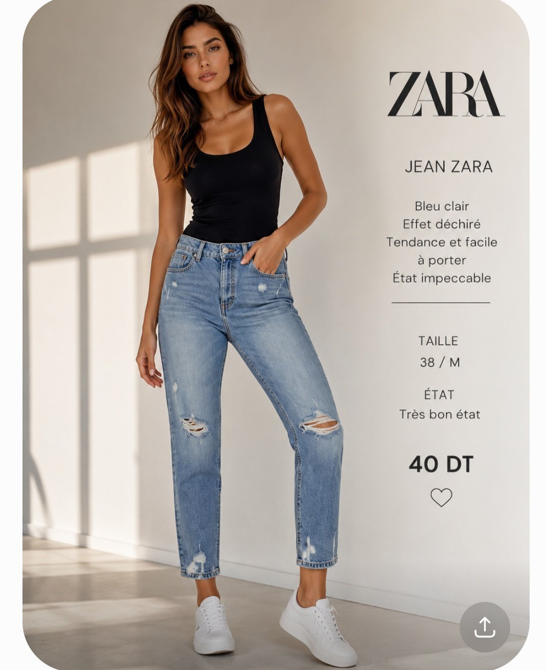 Jean zara original 