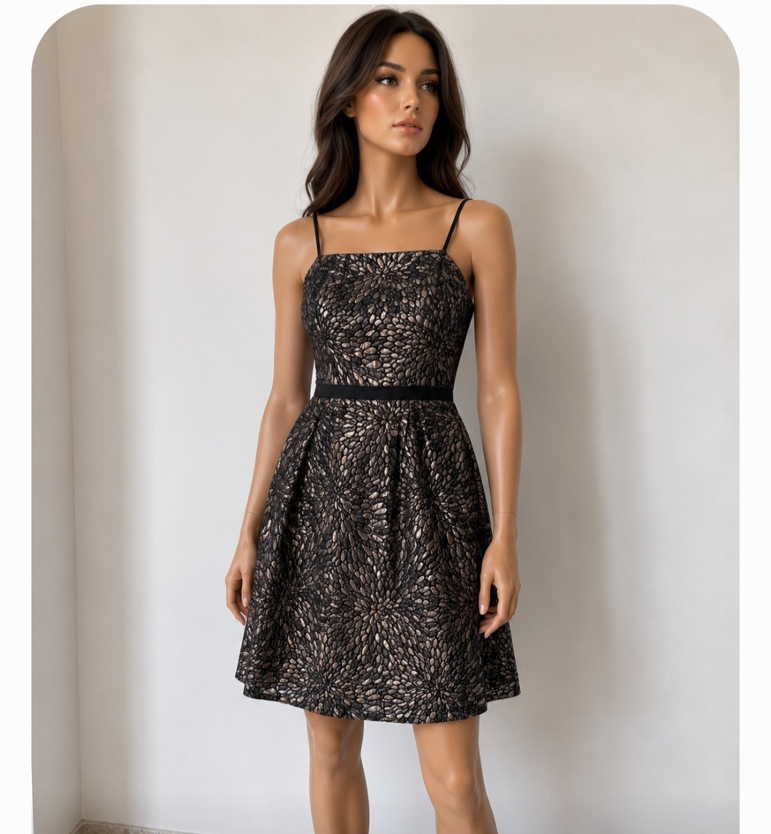 Robe soirée noire 