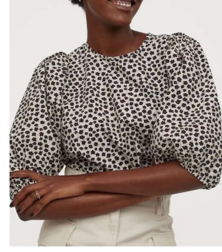 Chemise h&m avec des manches bouffante