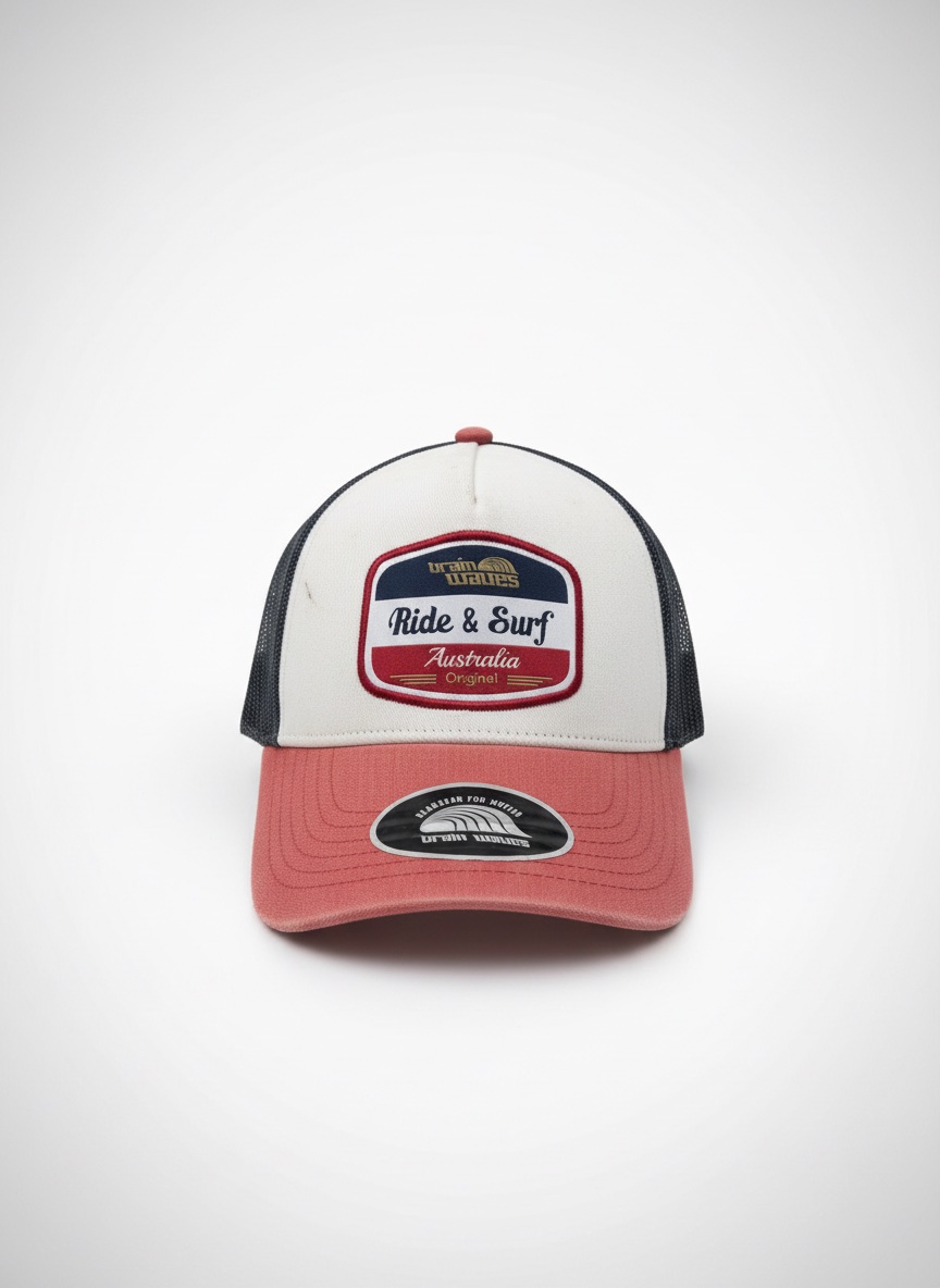 Casquette camionneur brain waves orginal