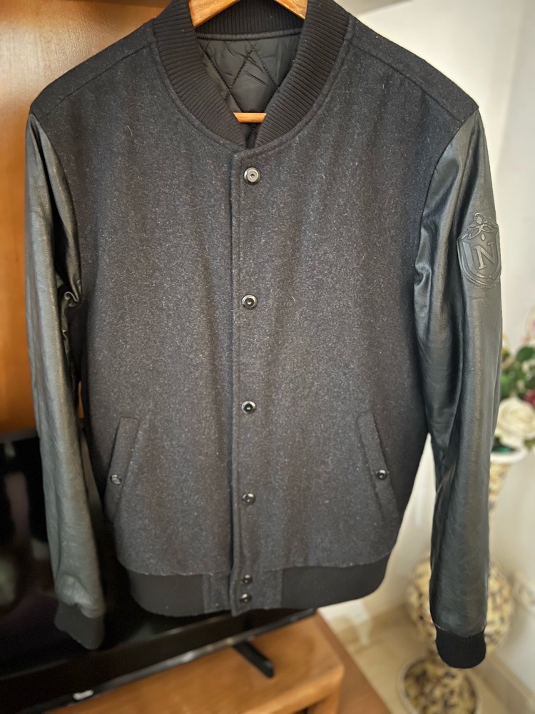 Bomber jacket en laine NII 