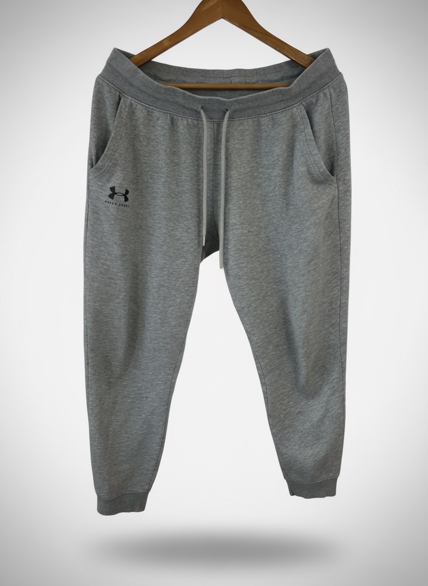 Pantalon under armour gris authentique taille L