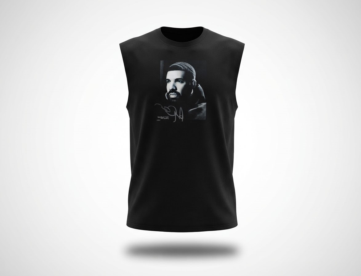 Sleeveless drake t shirt