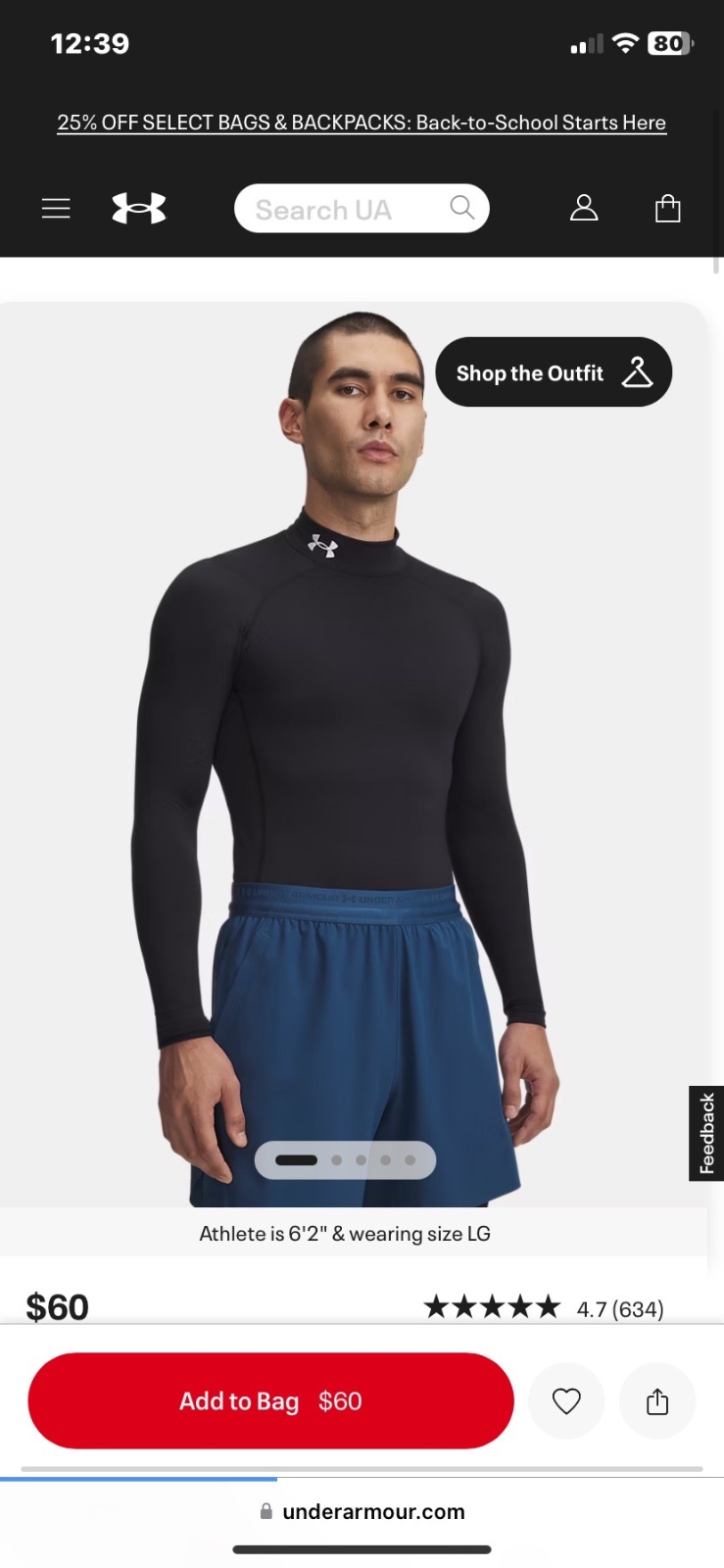Compression shirt long sleeves