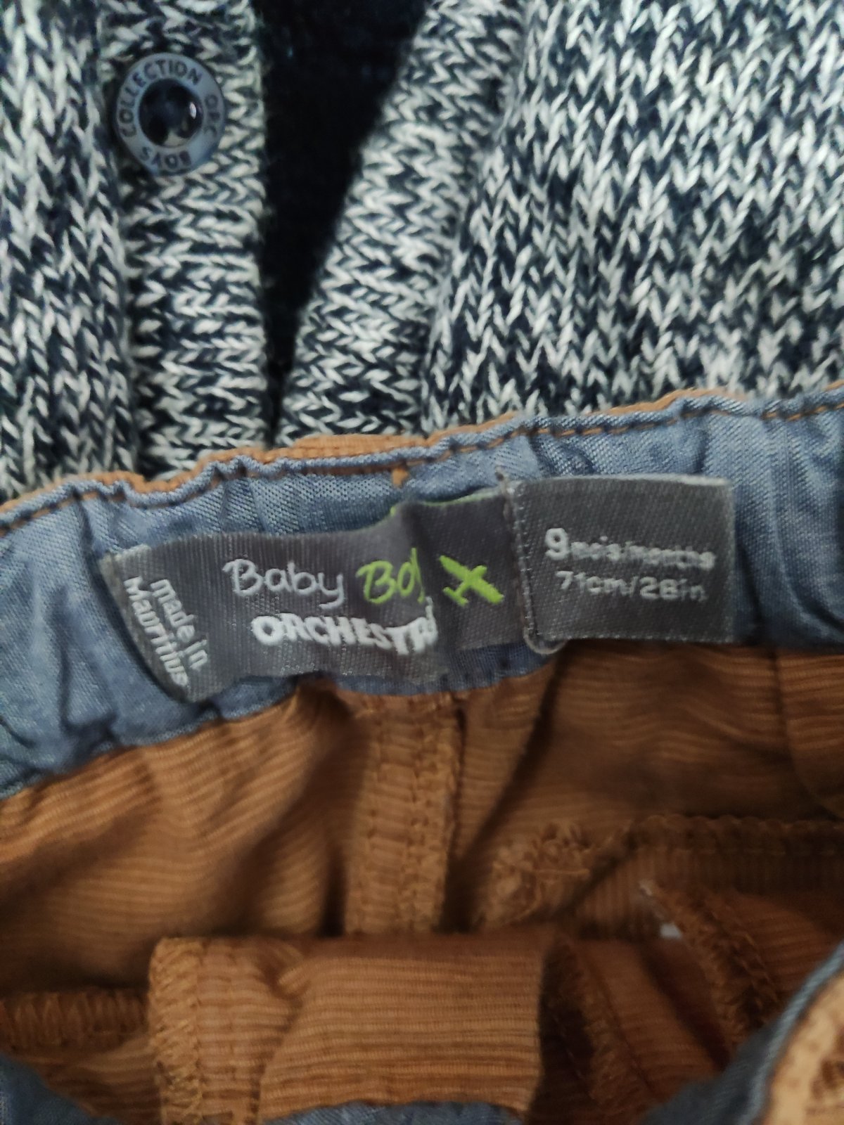 Pull et pantalon enfant 