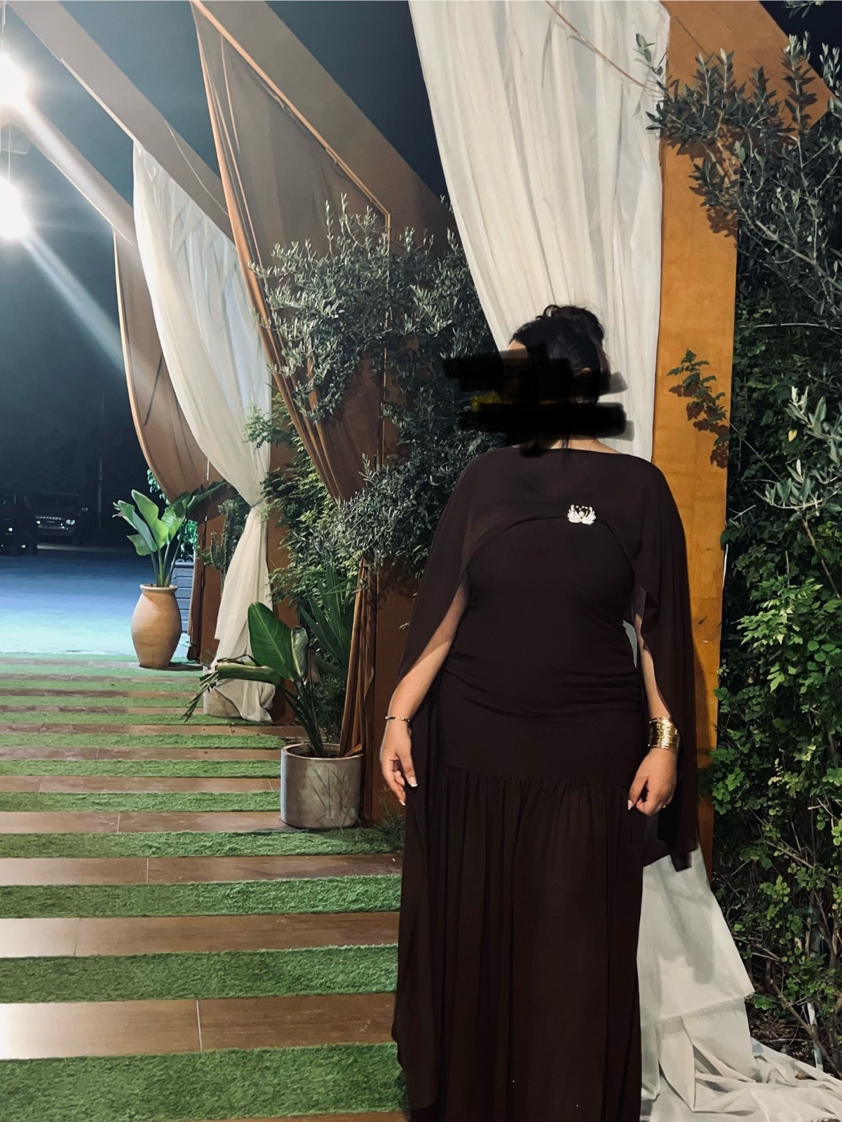 Robe marron