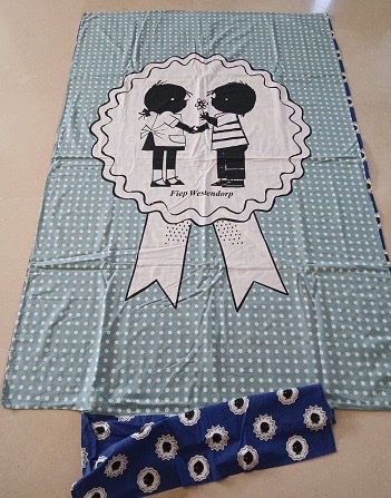 Housse de couette avec un coussin double face 