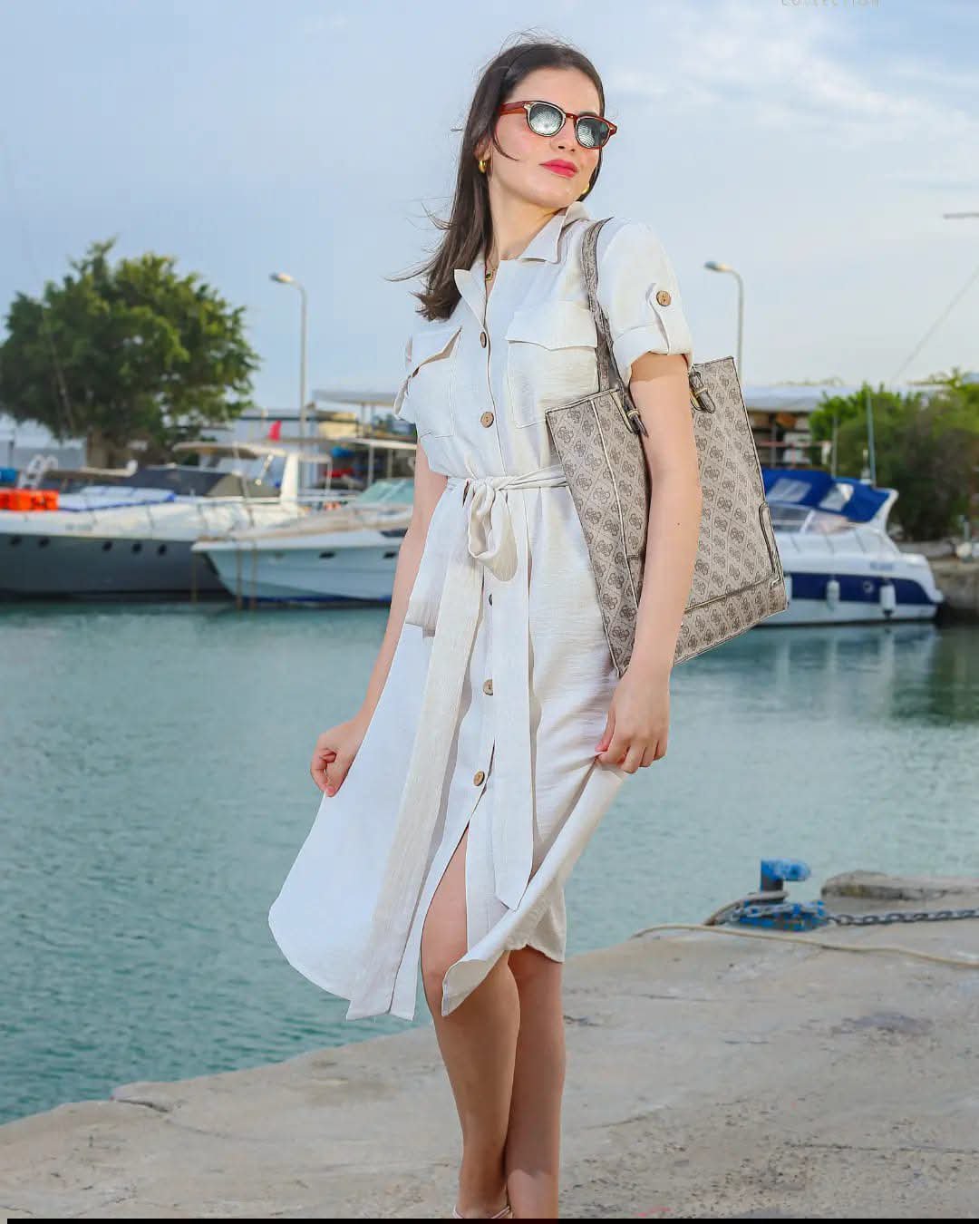 Robe beige neuve 