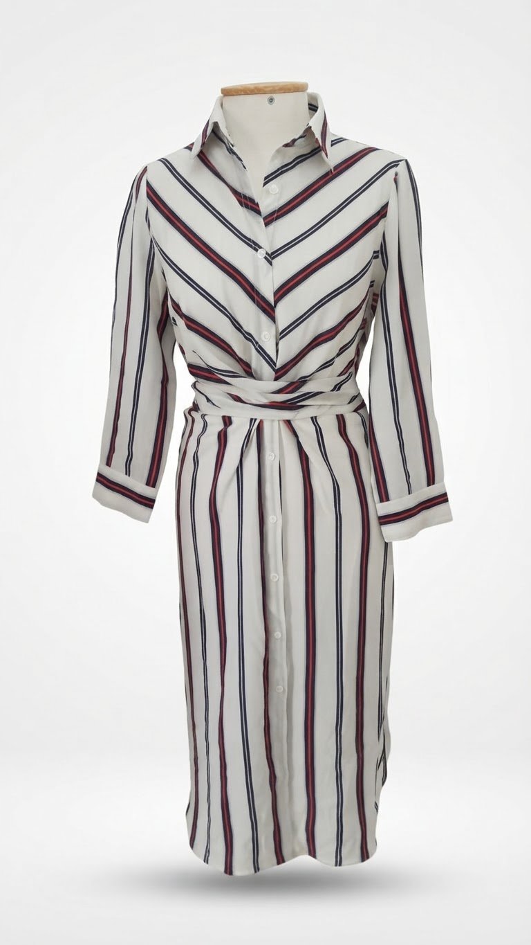 Très belle robe boutonnée 