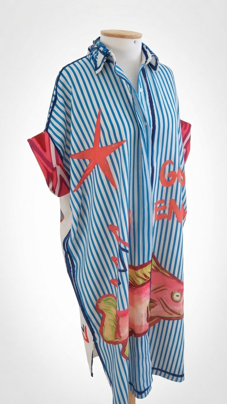 Robe boutonnée Neuve