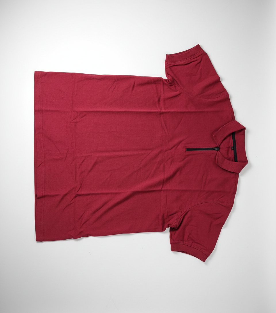 Polo zippé 