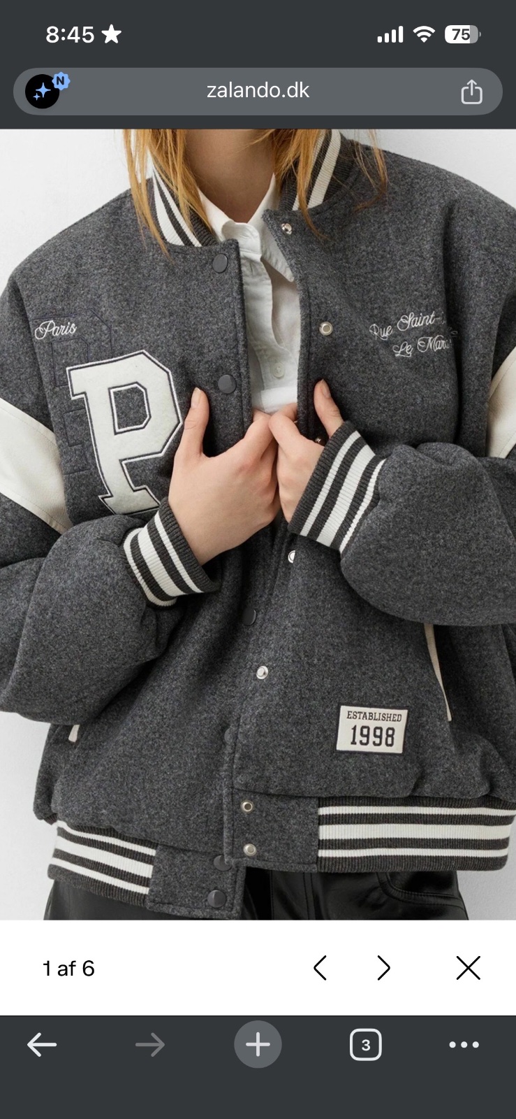 Jacket bershka