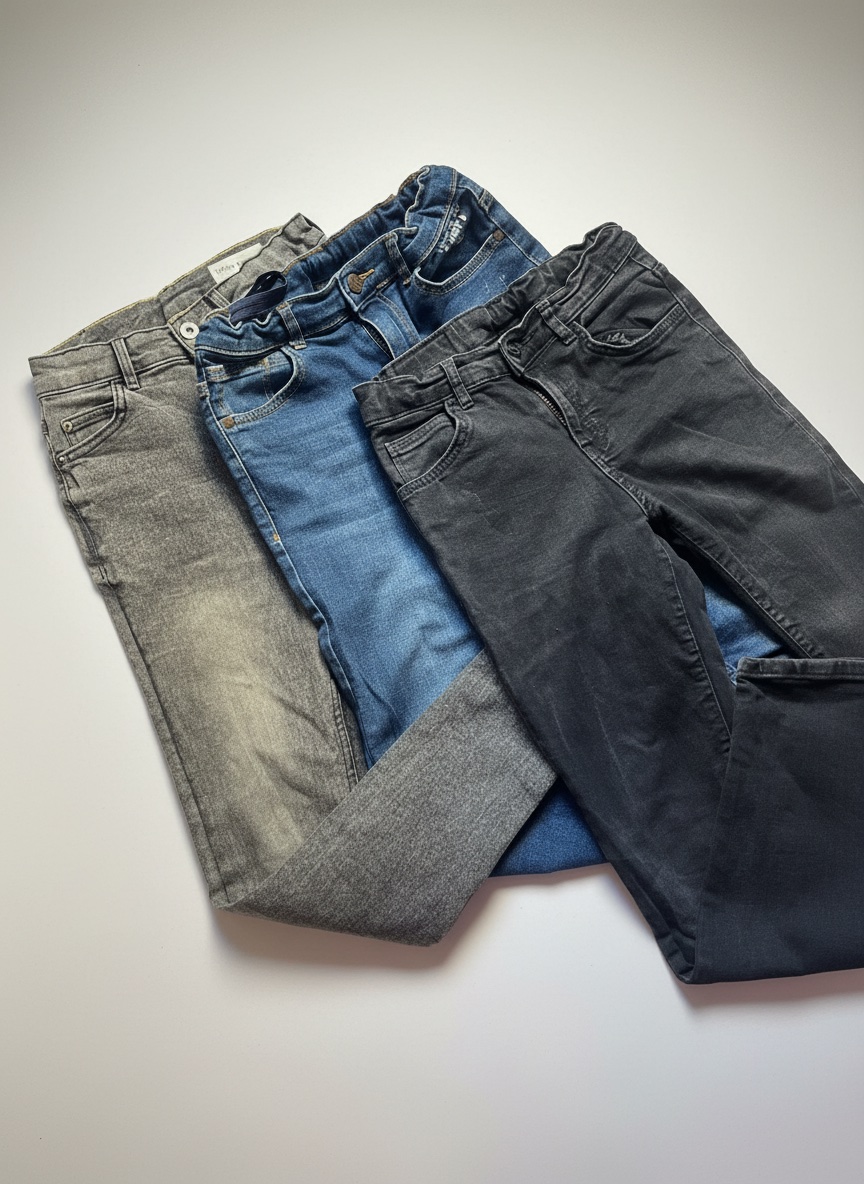 Lot de 3 pantalons en djean 