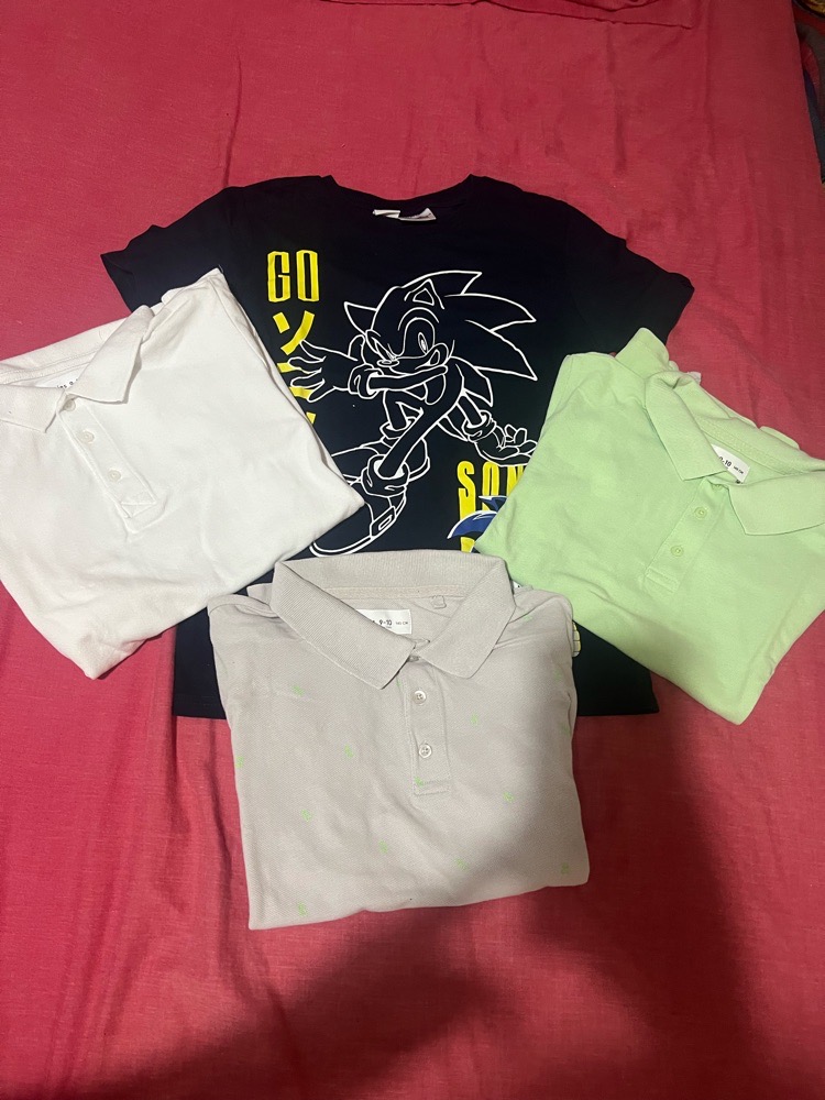 Lot de 4 pulls garçon