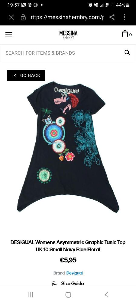 Tunique desigual