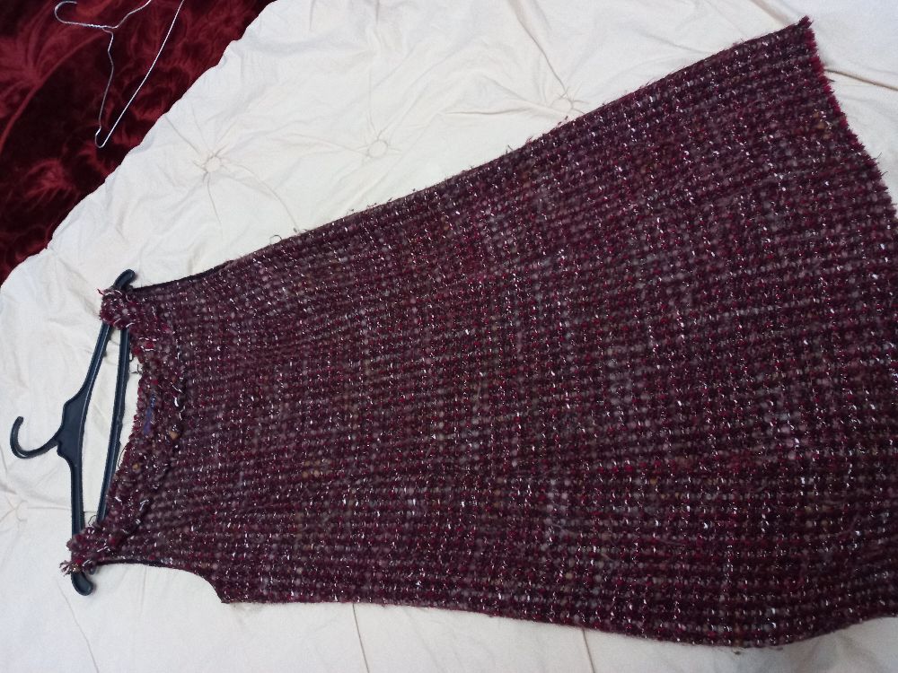 robe en tweed Trussardi
