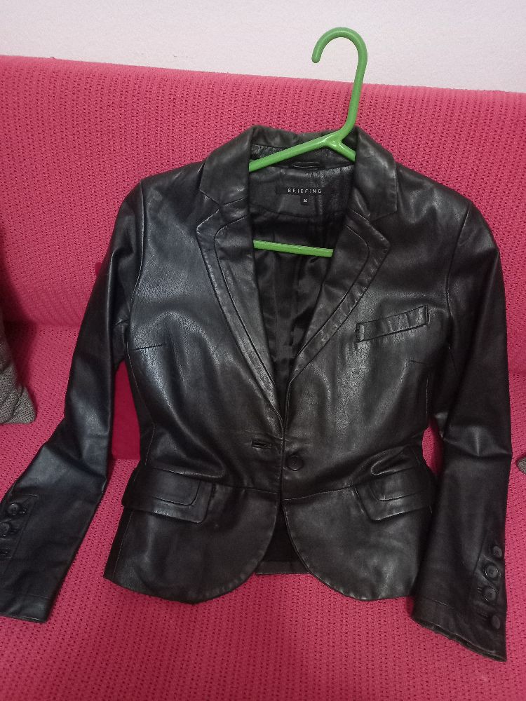 Veste en cuir
