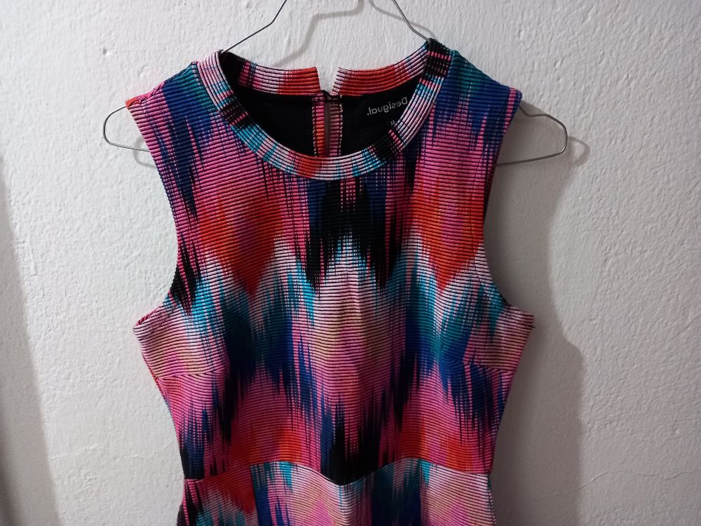 Robe arty losange desigual
