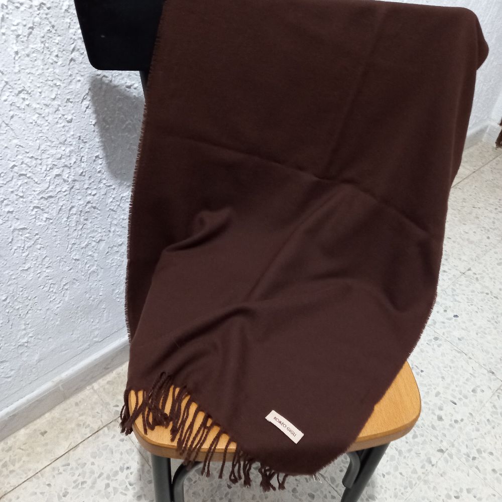 echarpe marron Romeo Gigli