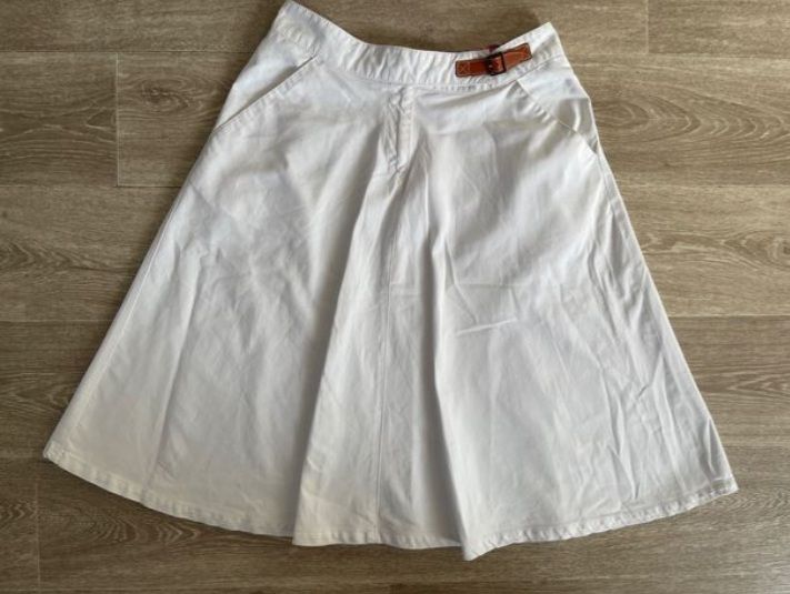 Jupe blanche tommy hilfiger