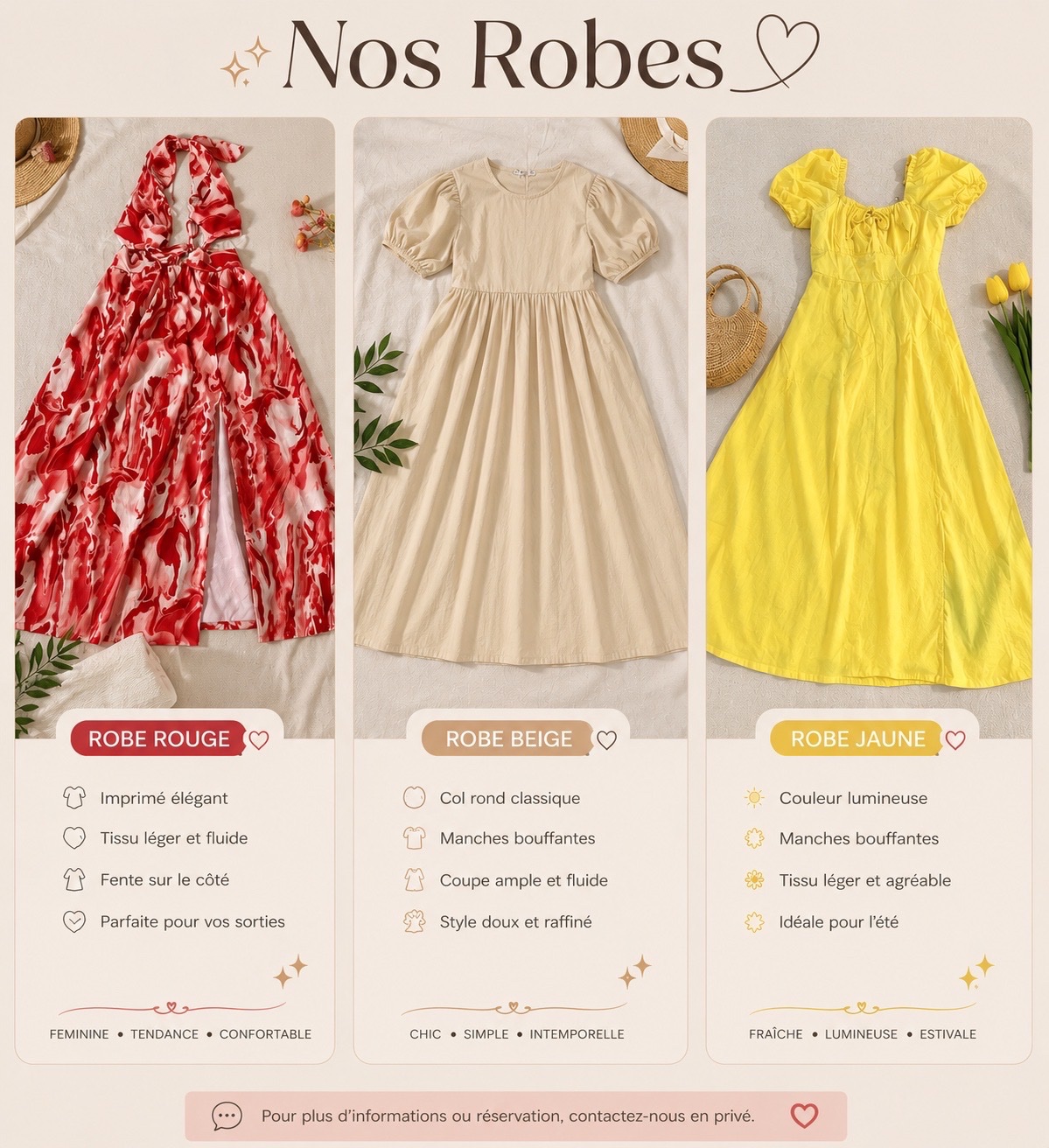 Des robes 