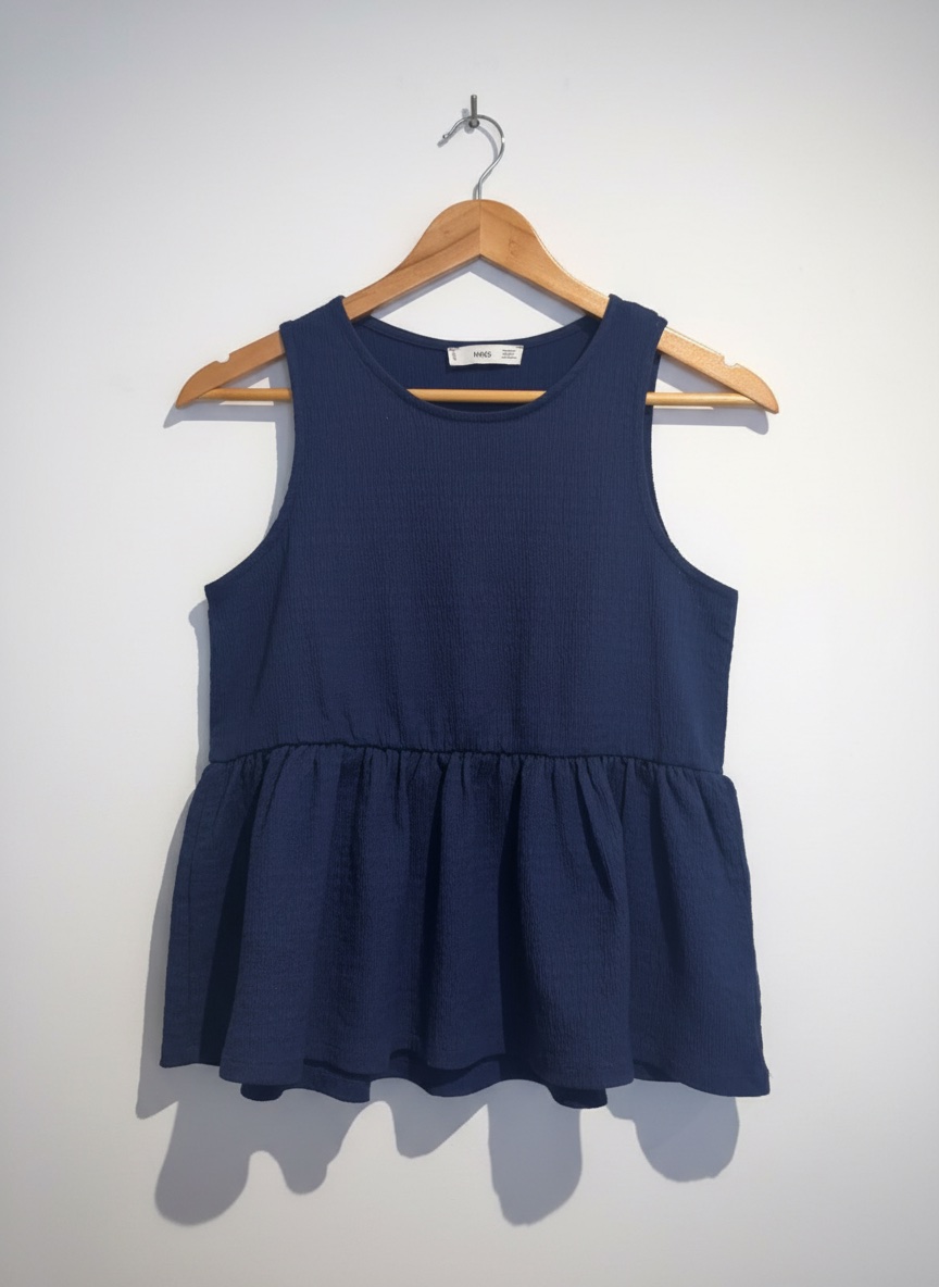 Pull Mango Taille S en bleu marine