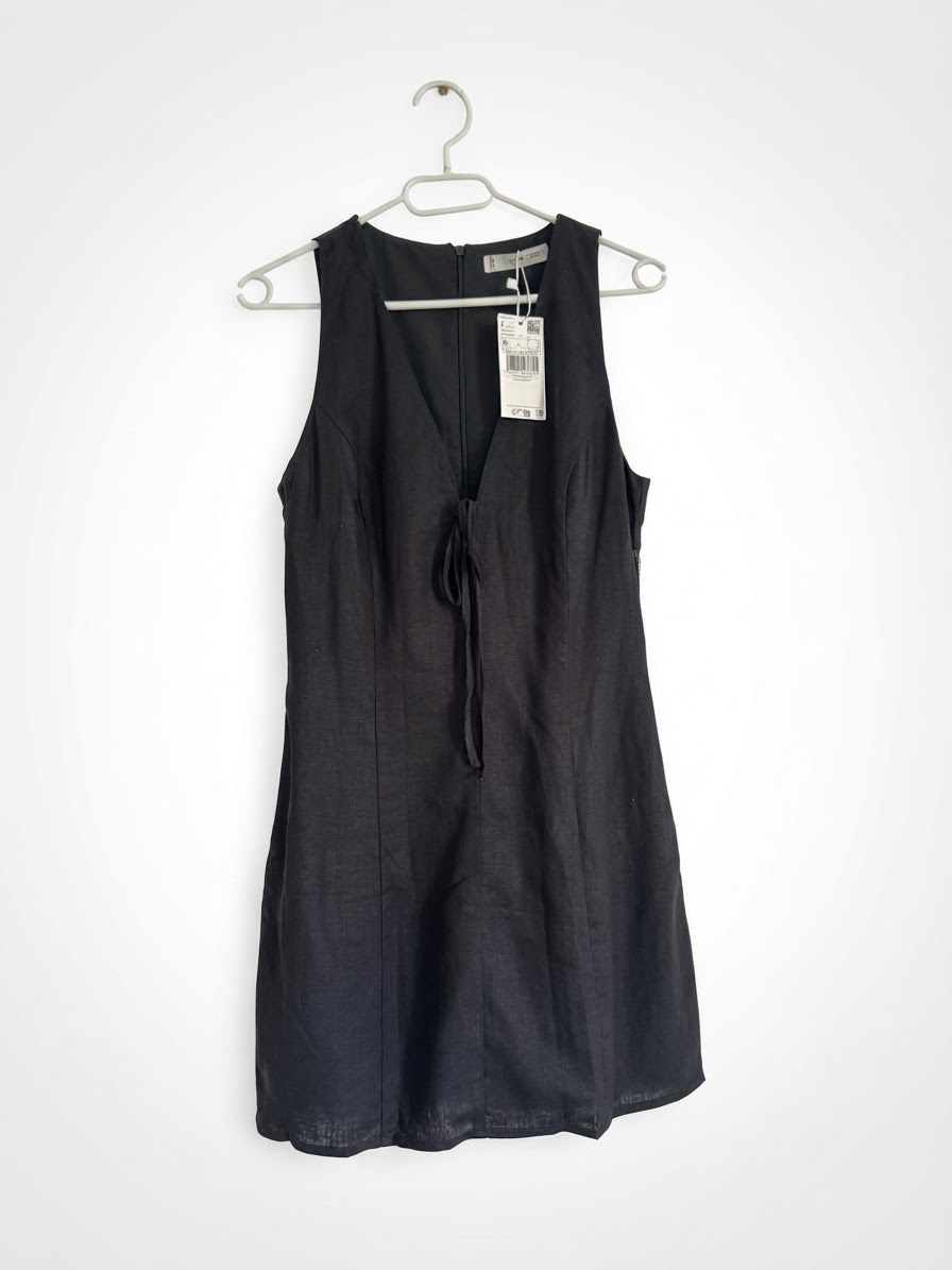 Robe neuf en lin - Mango (XS)