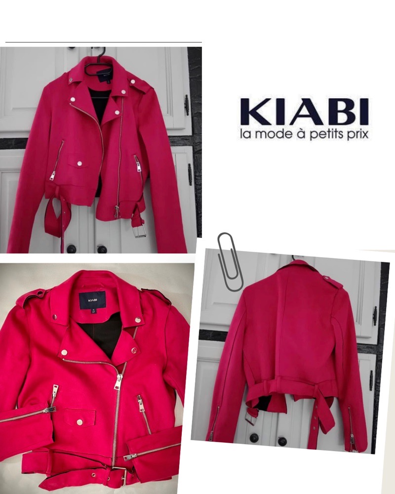 Veste en daim kiabi