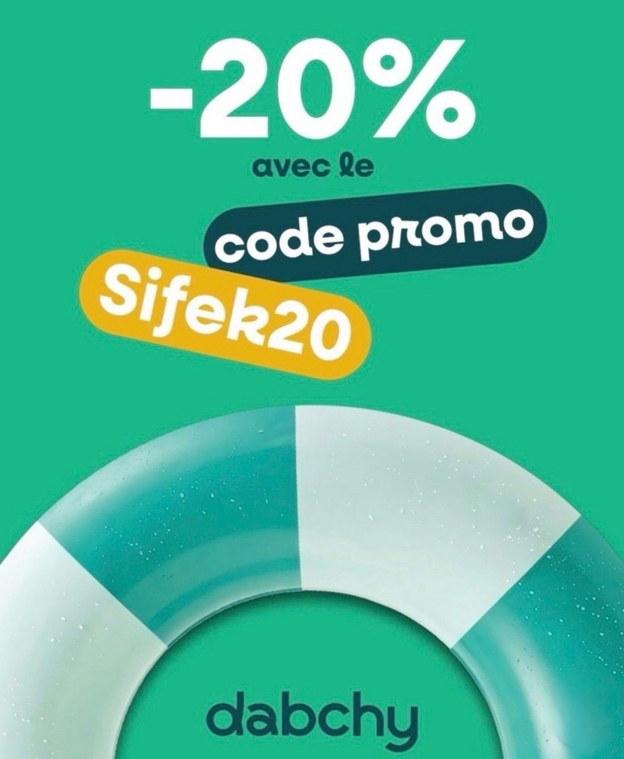 Code promo -20%