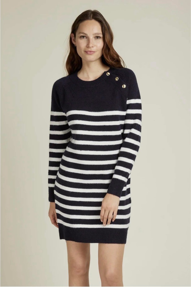 Pull Robe rayé kiabi 