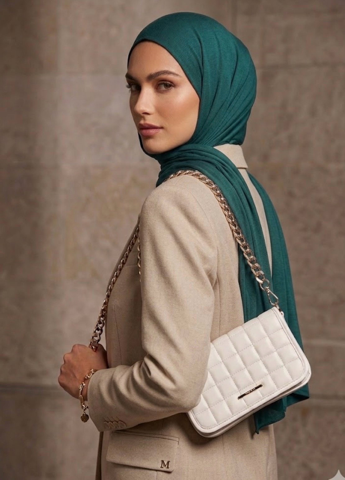 Foulard vert