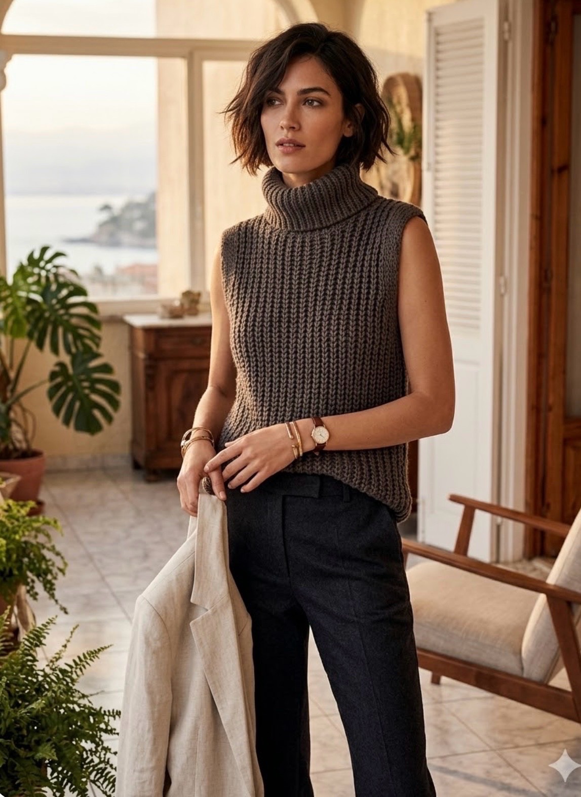 Débardeur en maille H&M