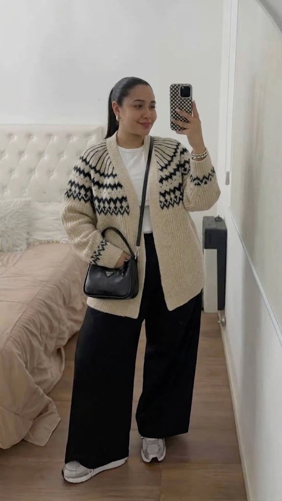 Cardigan JACQUARD  grand taille GAP