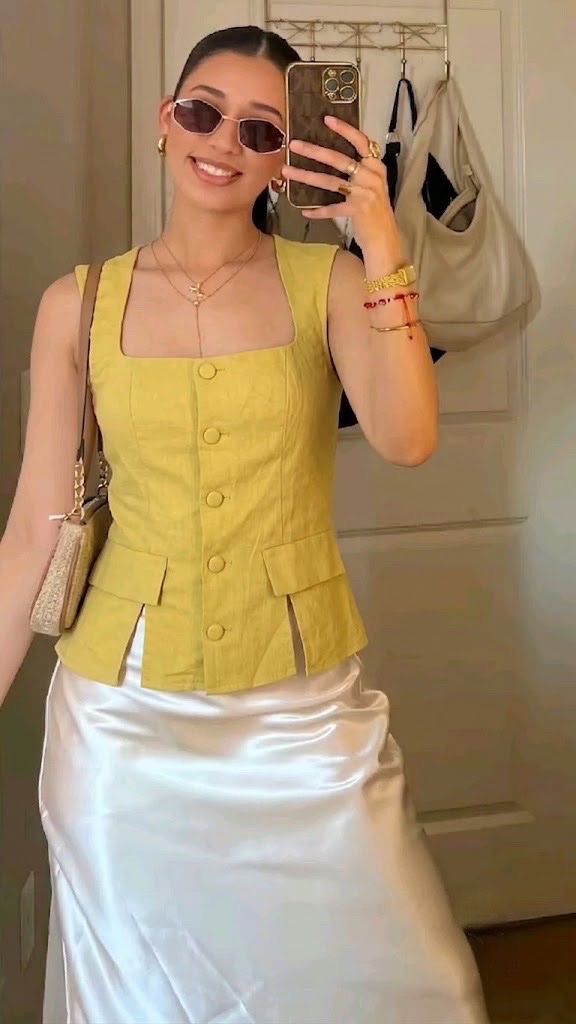 Jacket shein jaune 