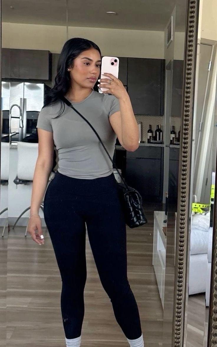  t shirt gris claire basic  