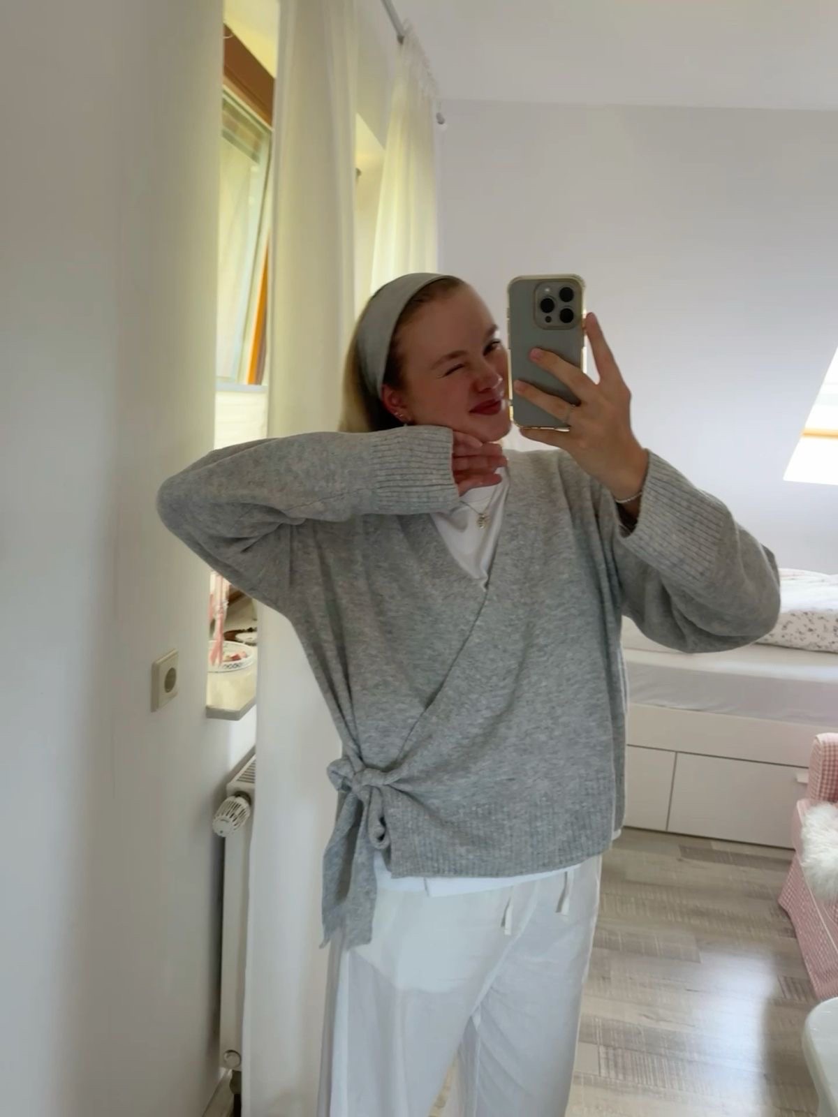 WRAP CARDIGAN COS
