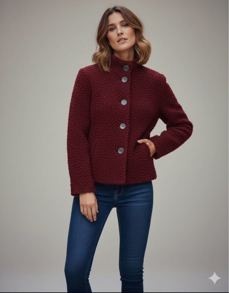 Veste bouclette 