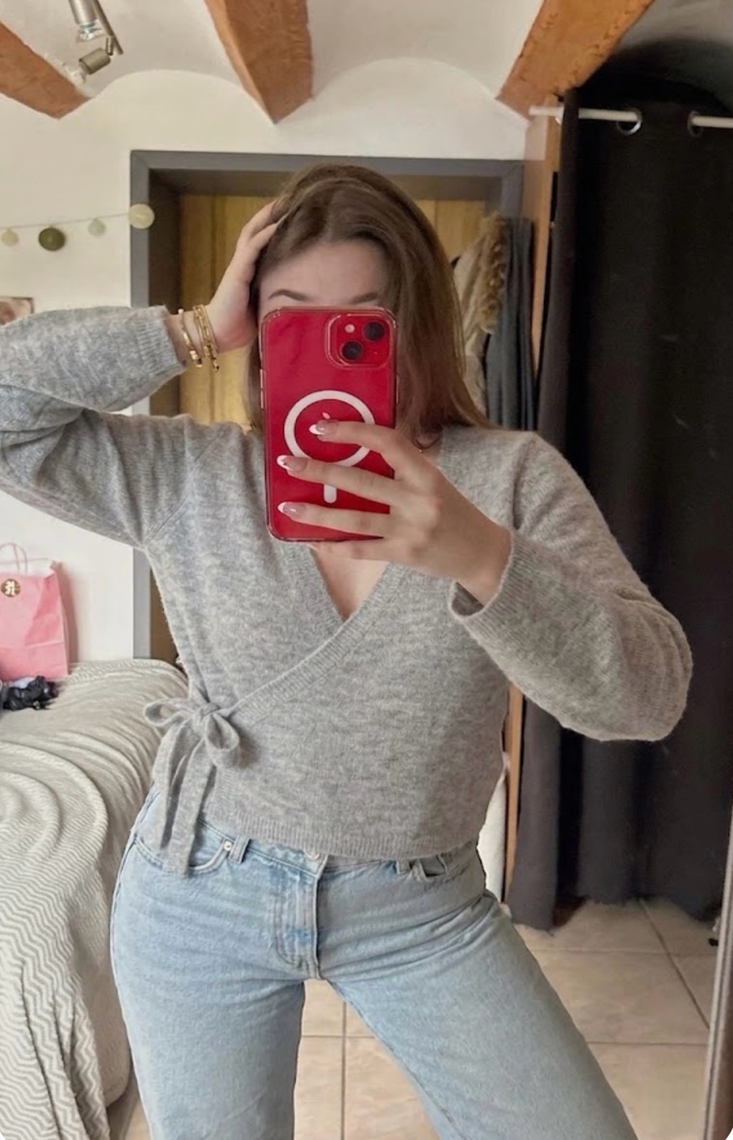 WRAP CARDIGAN COS 