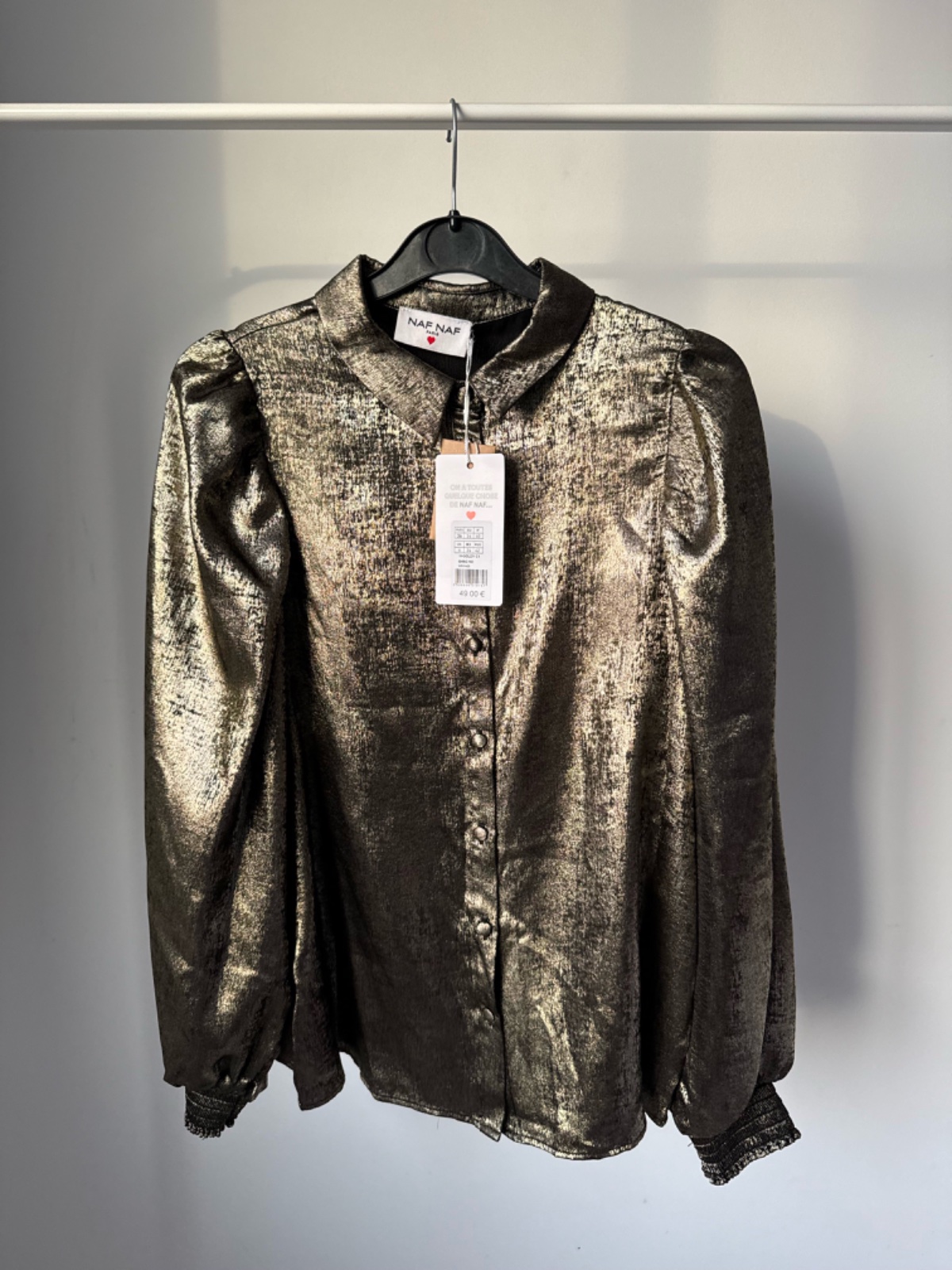 Chemise Naf Naf – Neuve