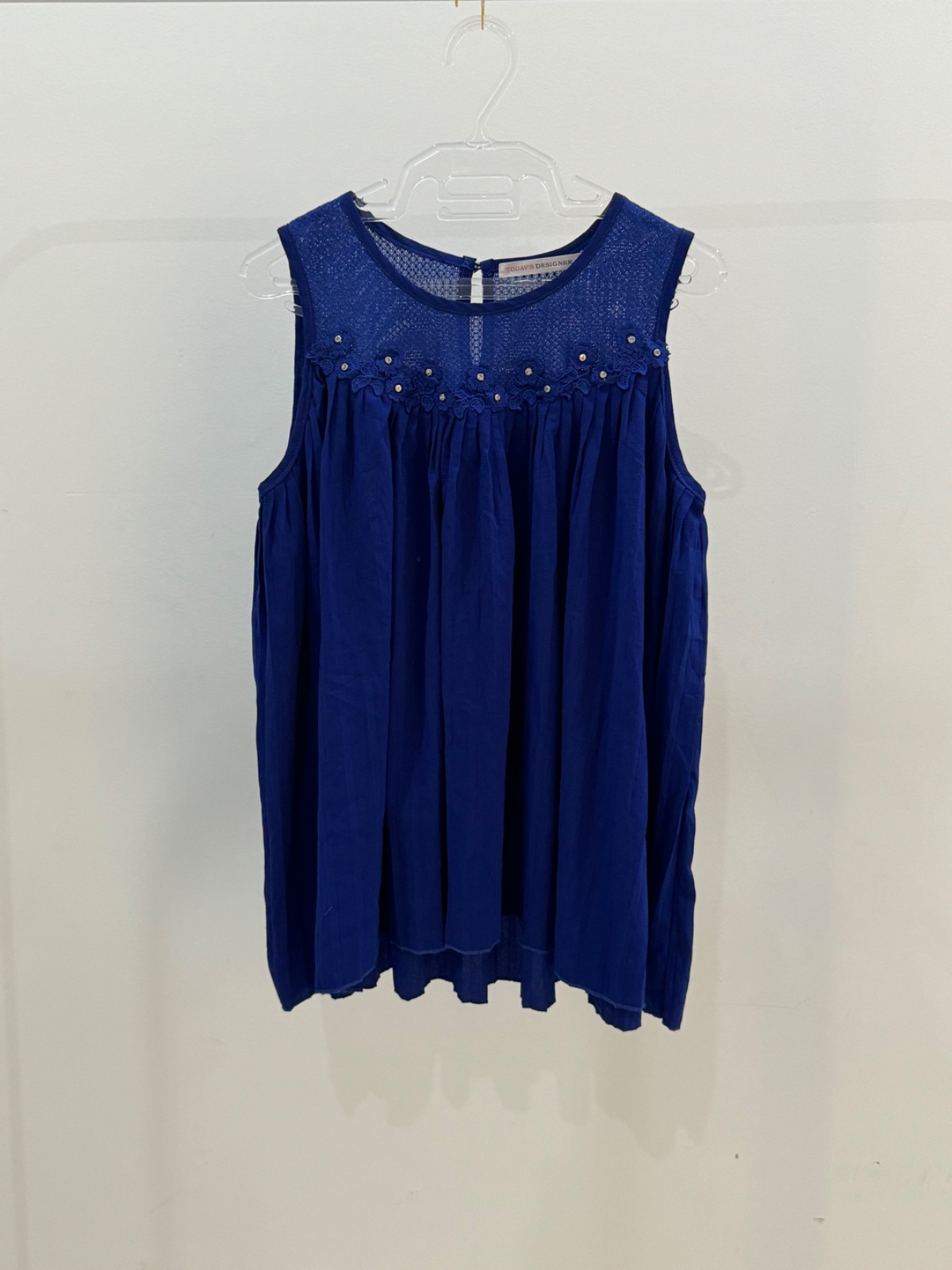 Tricot bleu