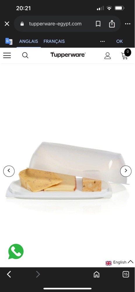 Grand cave à (fromage,salami,jambon)de tupperware