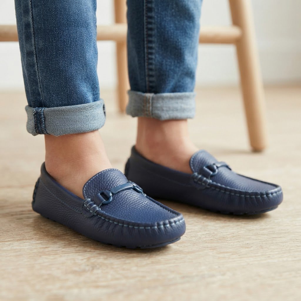 Mocassins en cuir P33/34
